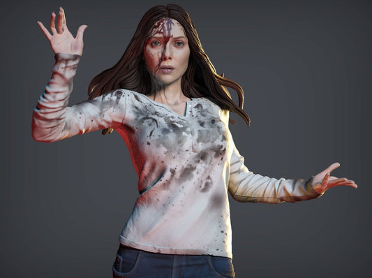 Wanda - DR Stranger - STL 3D Print Files