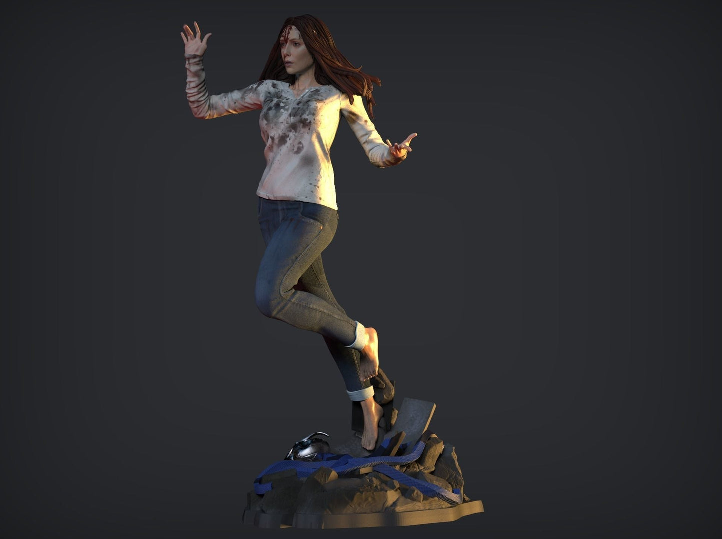 Wanda - DR Stranger - STL 3D Print Files