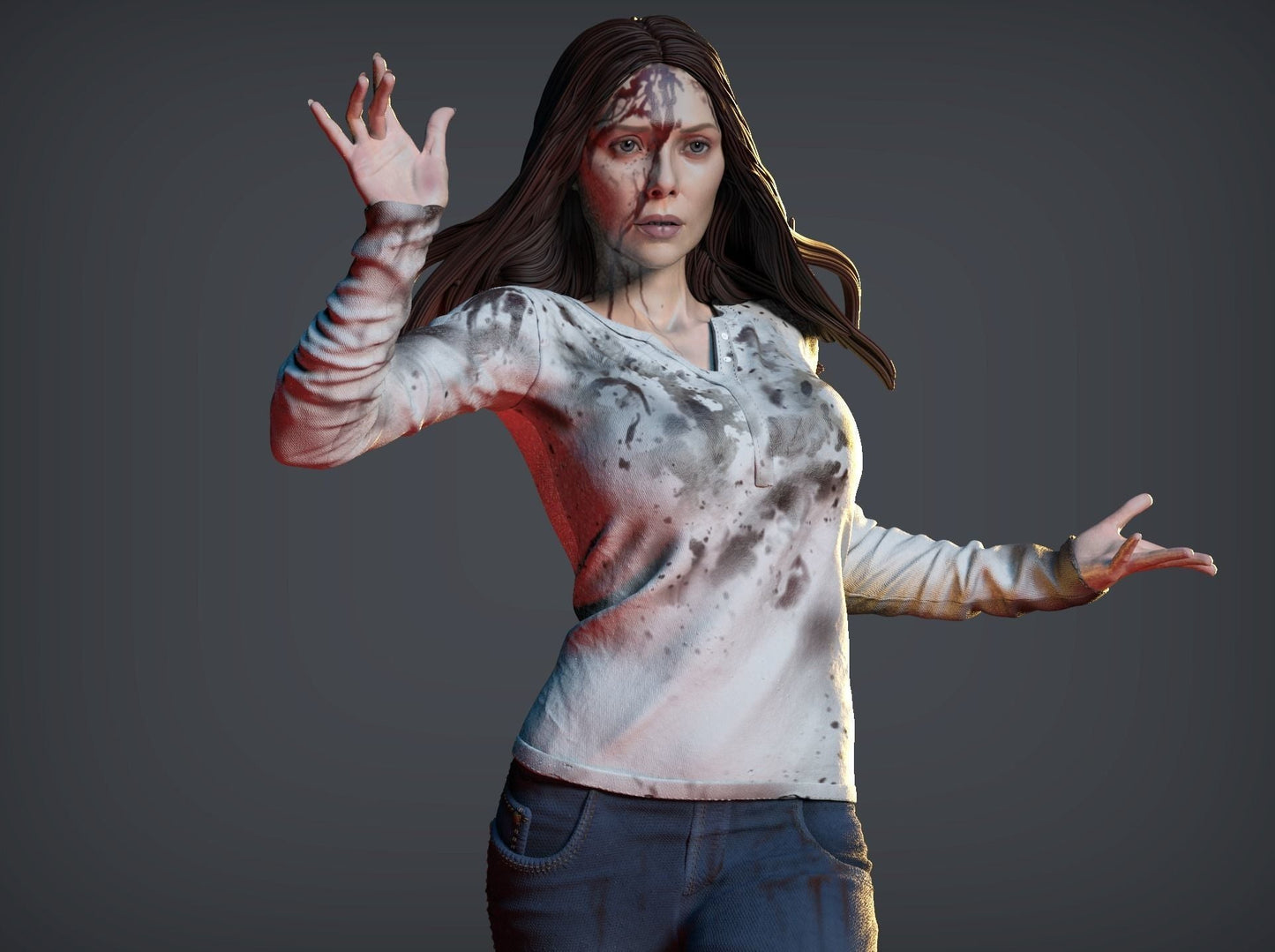 Wanda - DR Stranger - STL 3D Print Files