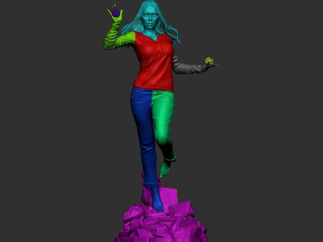 Wanda - DR Stranger - STL 3D Print Files