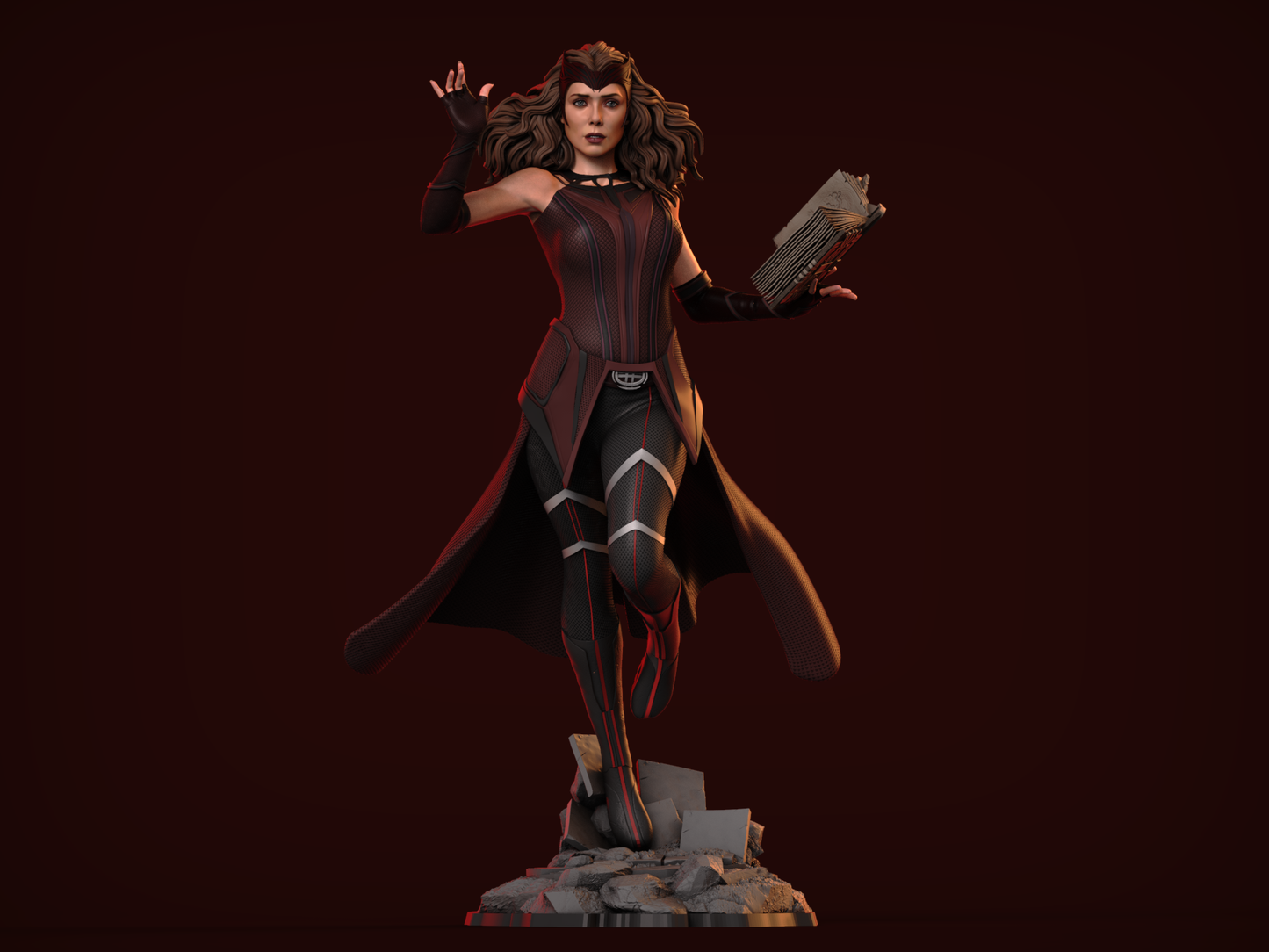 1399 WANDA - SCARLET WITCH - STL 3D Print Files