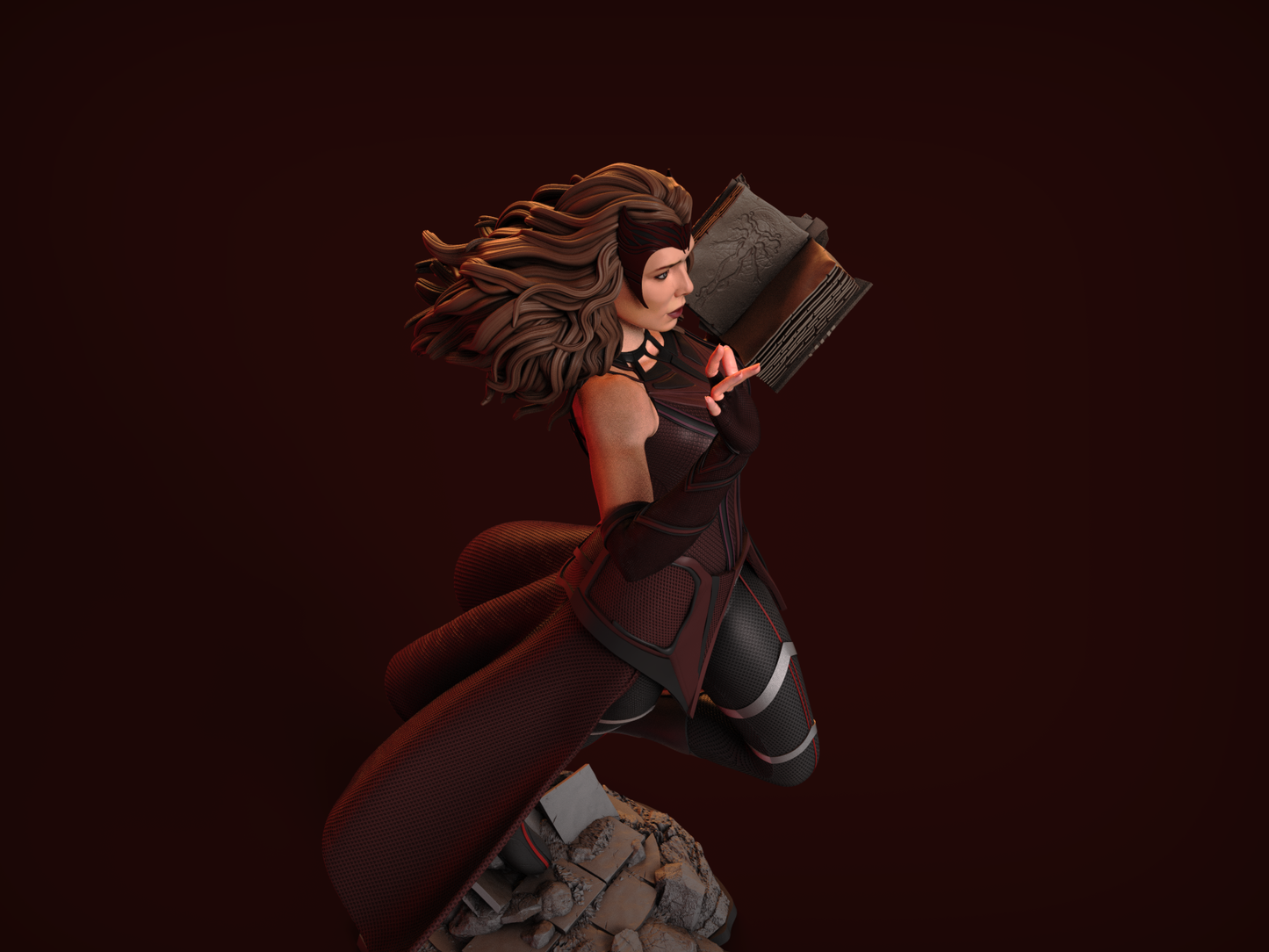 1399 WANDA - SCARLET WITCH - STL 3D Print Files