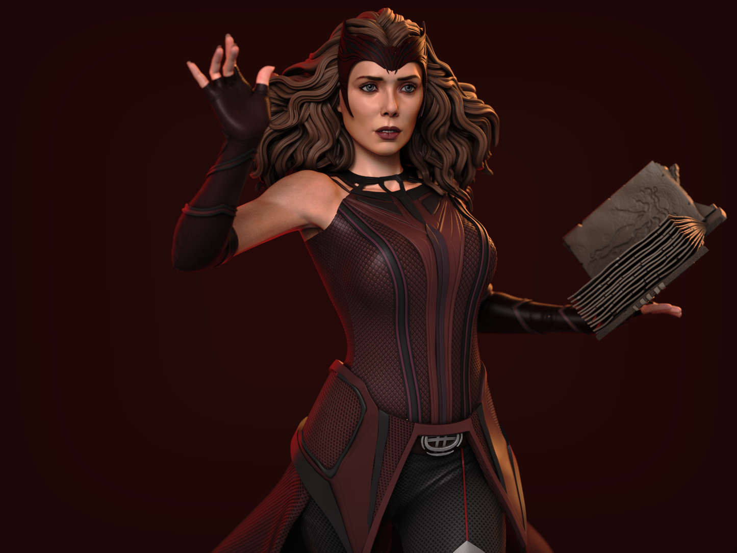 1399 WANDA - SCARLET WITCH - STL 3D Print Files