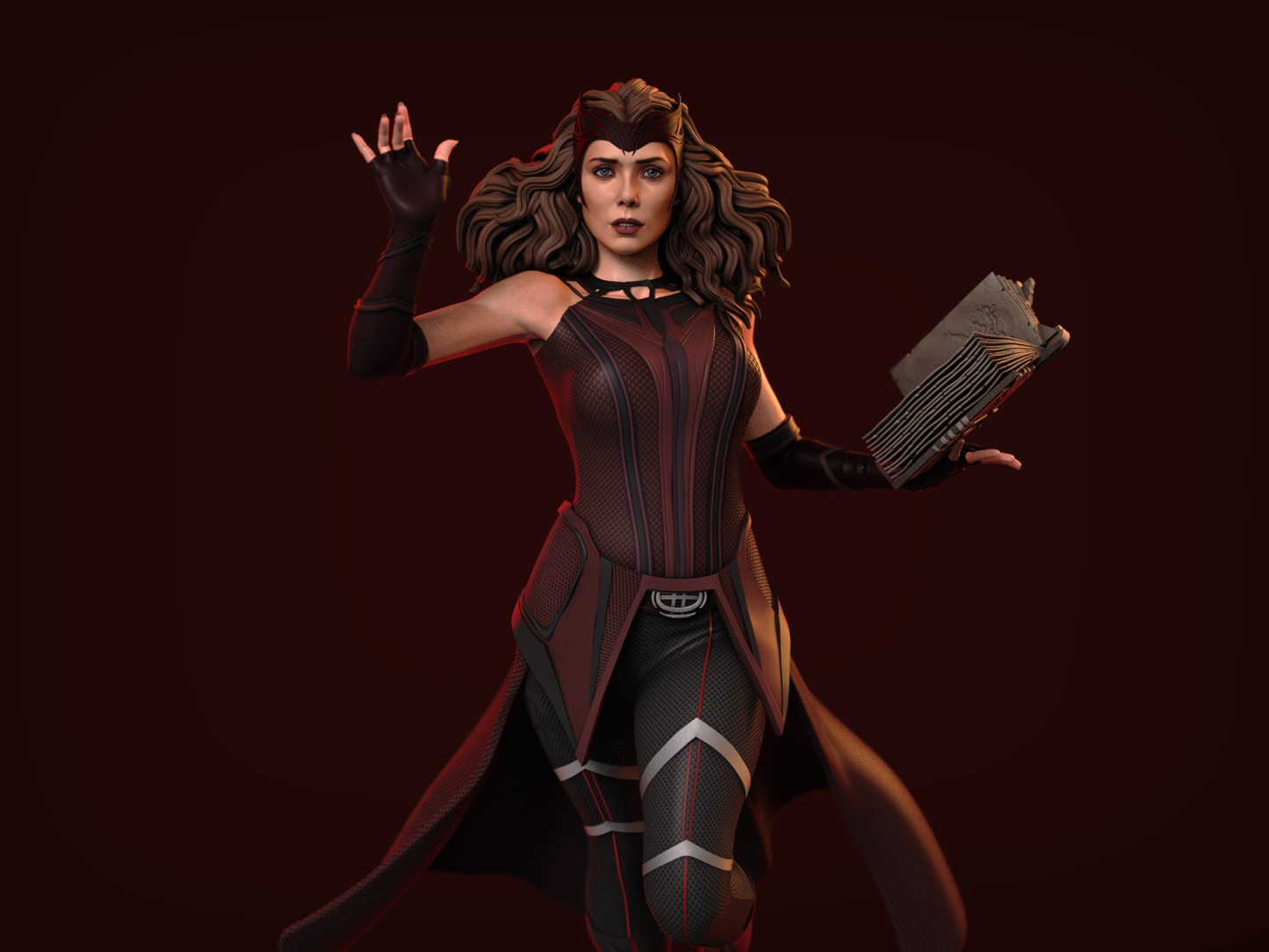 1399 WANDA - SCARLET WITCH - STL 3D Print Files