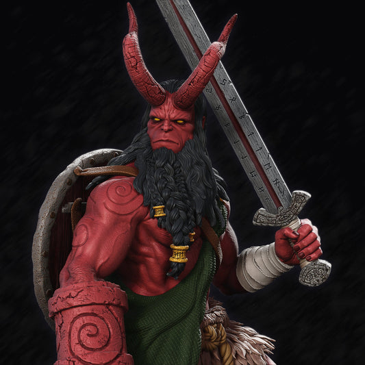 1601 Hellboy Nordic - STL 3D Print Files