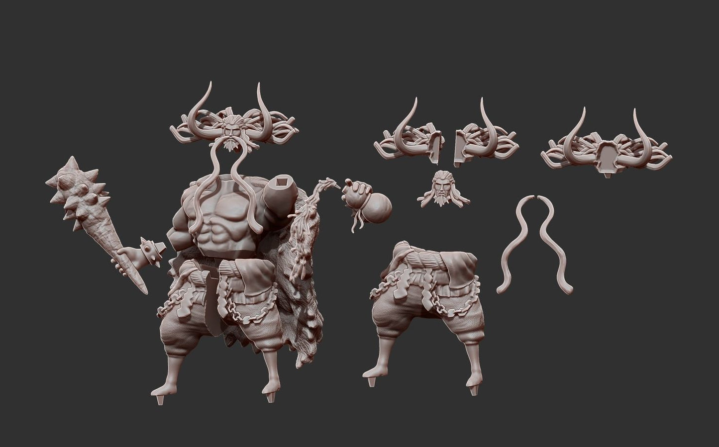 Kaido King of the Beasts Dragon - One Piece - STL 3D Print Files