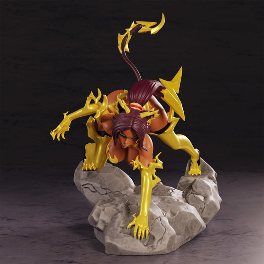 1502 Yoruichi Shihouin NSFW - God of Thunder  - STL 3D Print Files