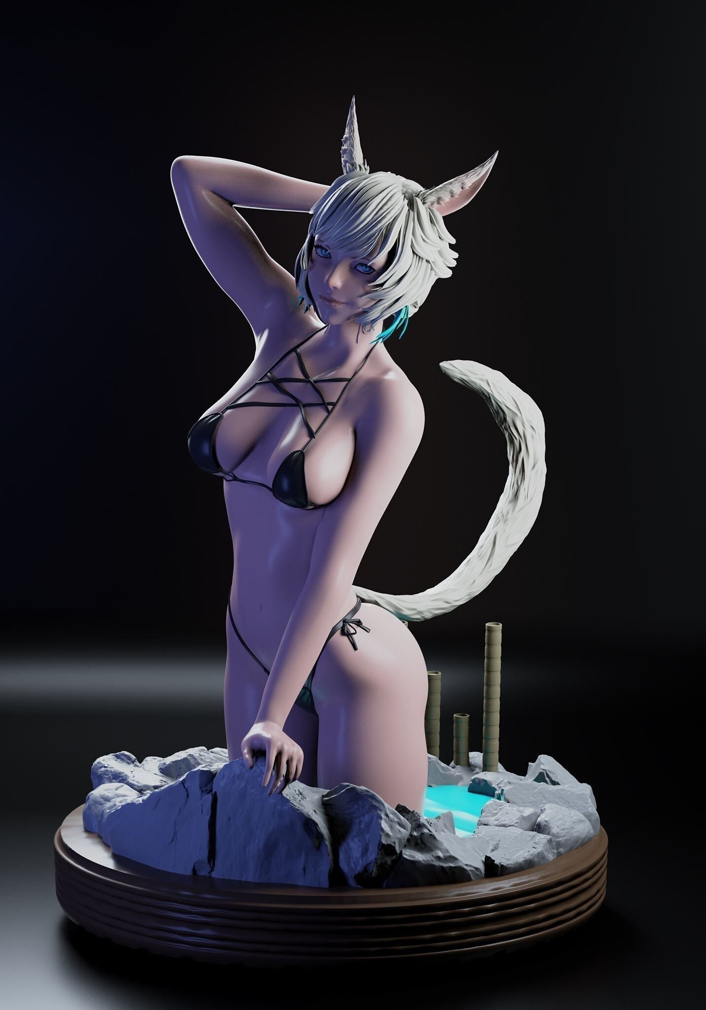 Yshtola Bikini NSFW - Final Fantasy - STL 3D Print Files