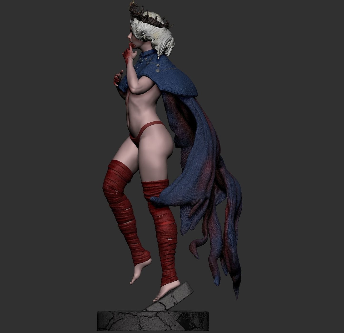 Zombie Queen - STL 3D Print Files