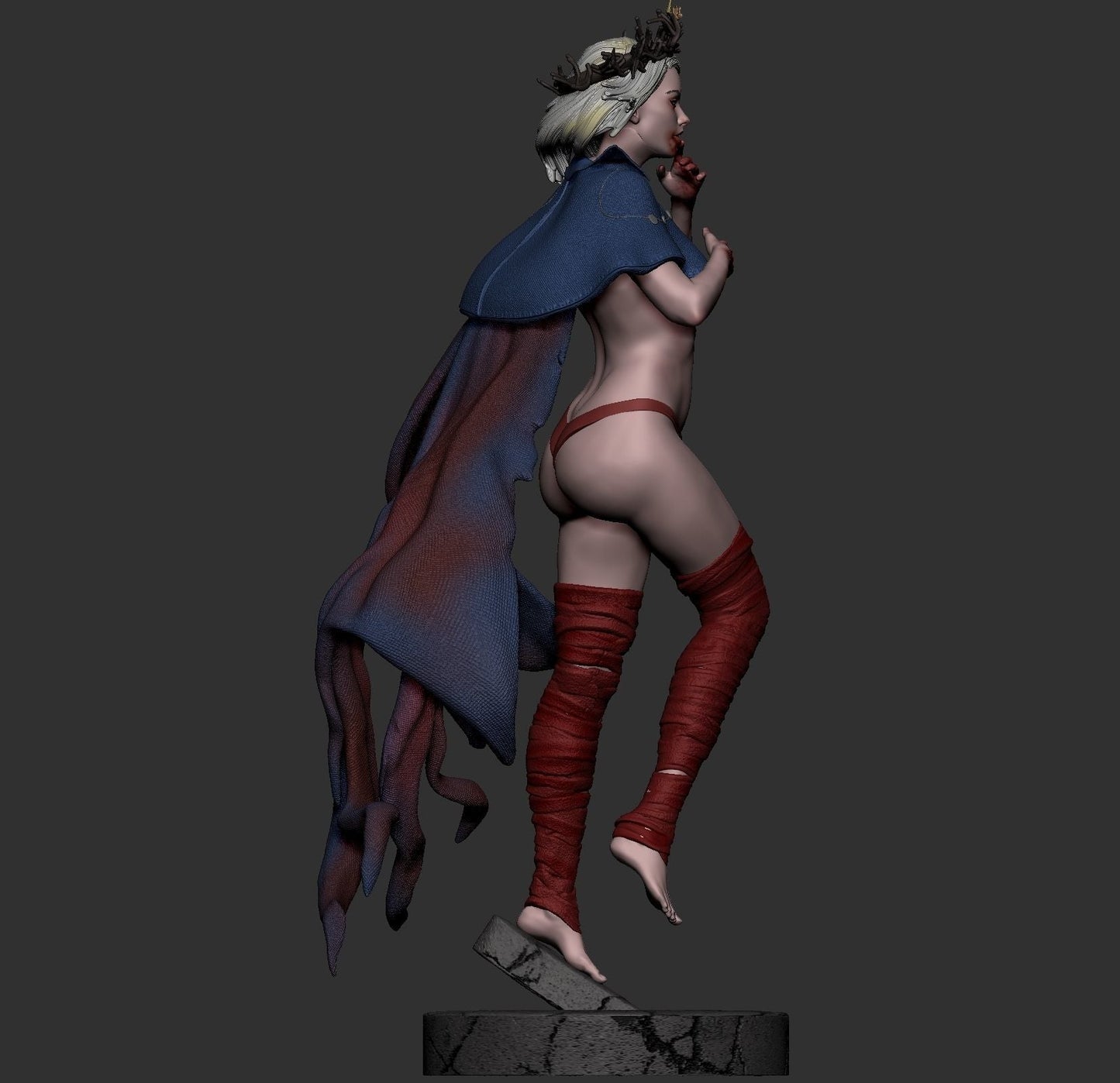 Zombie Queen - STL 3D Print Files